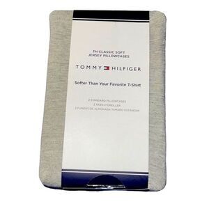 Tommy Hilfiger Classic Soft Jersey Pillowcases